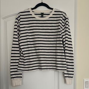 Striped Long Sleeve Top
